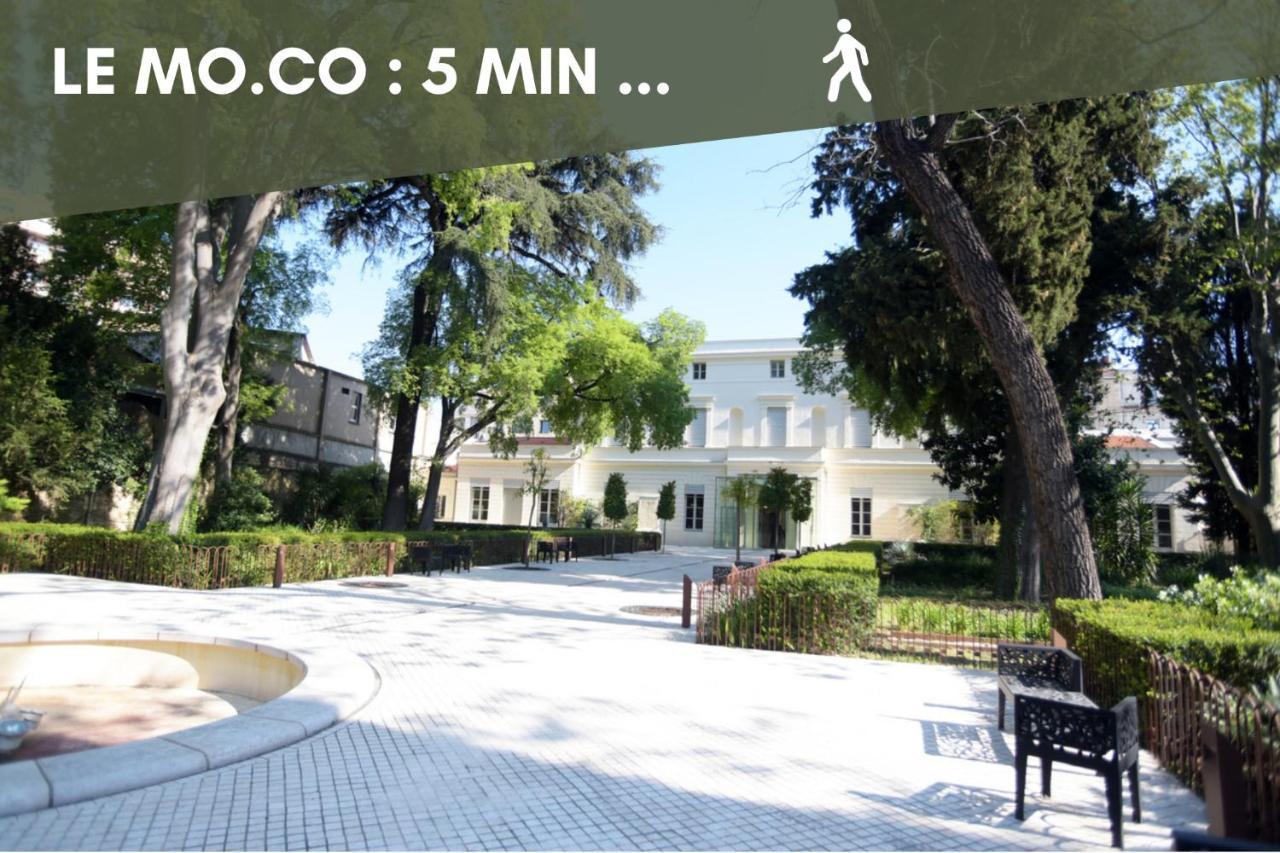 Nouveau - Jungle Montpeul - Clim - Wifi Fibre - Netflix - 5' Du Centre Et Gare - Parking - Loggia - 15' Des Plages Montpellier Esterno foto