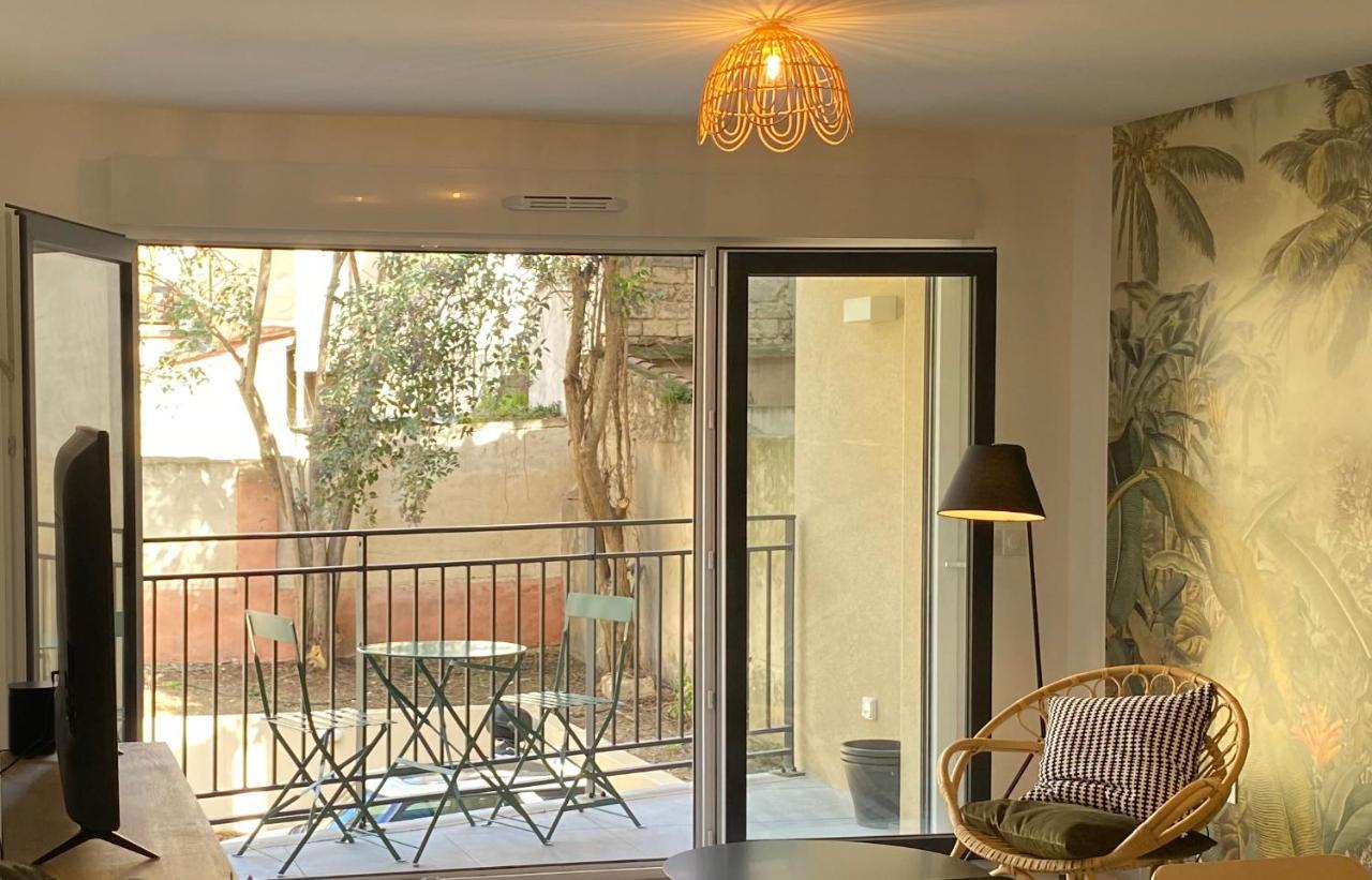 Nouveau - Jungle Montpeul - Clim - Wifi Fibre - Netflix - 5' Du Centre Et Gare - Parking - Loggia - 15' Des Plages Montpellier Esterno foto